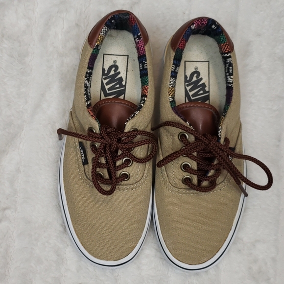 VANS Beige Sants Fe Style Womens Size 5 Worn Once - Picture 5 of 5